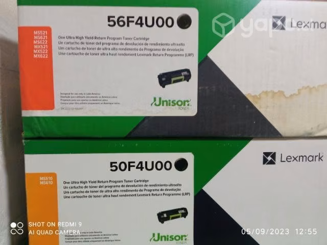 Toner Lexmark diversos modelos originales - Imagen 2
