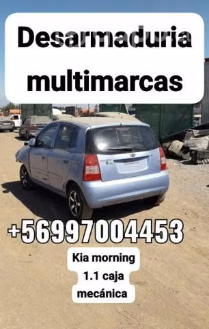 Caja de cambio kia morning 1.1