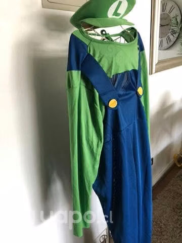 Disfraz de Luigi de adulto talla L"