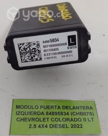Modulo Puerta Del Izq Chevrolet Colorado II 2022
