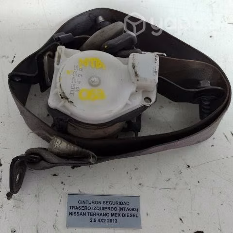 Cinturon Seg tras izq (063) Nissan Terrano 2013 MX