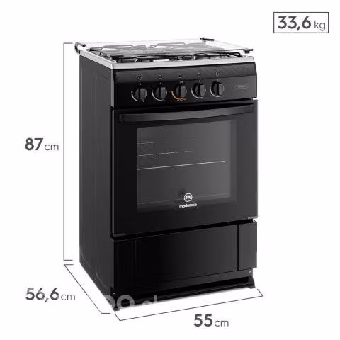 Cocina Embalada Nueva 4 Quemadores Mademsa MV210T