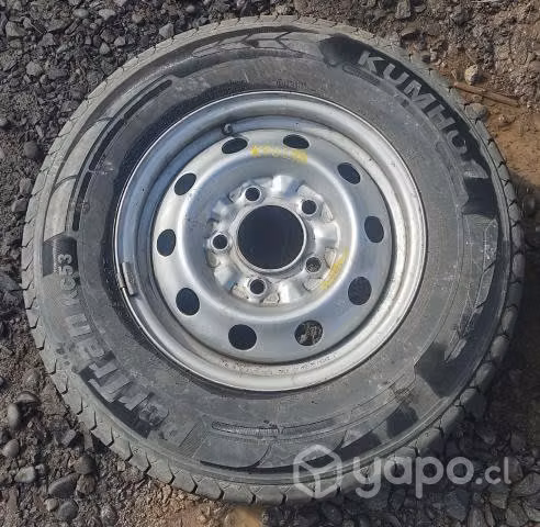 Llanta Fierro Con Neumático Kia Fontier
