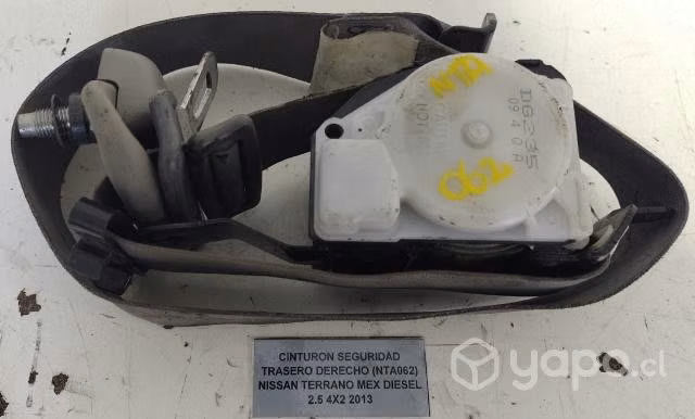 Cinturon Seg Tras Der (062) Nissan Terrano 2013 Mx