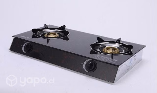 Cocinilla 2 plato vidrio templado