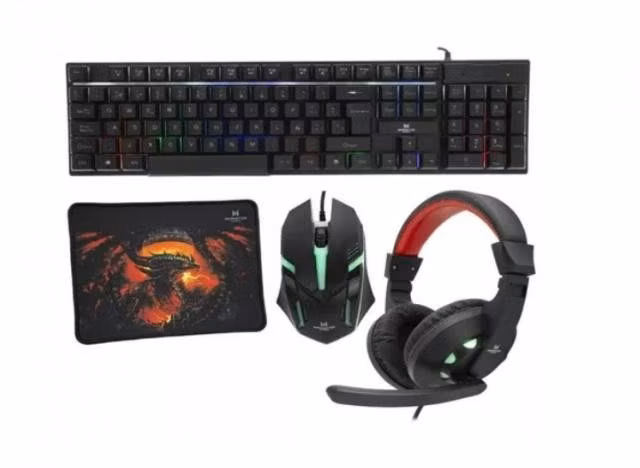 Kit Gamer Crew Monster 4 En 1 Envio Gratis - Imagen 4