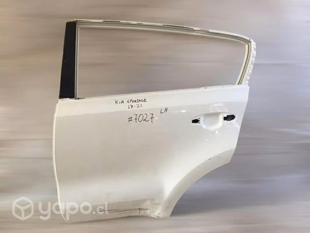 Puerta trasera Lh kia sportage 2017-2021