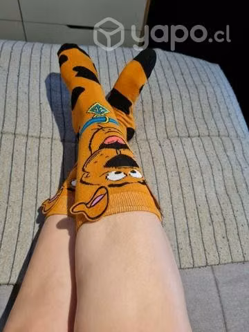 Calcetines de reptar y de scooby doo