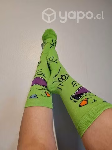 Calcetines de reptar y de scooby doo