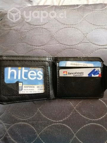 Billetera de cuero en buen estado - Imagen 2