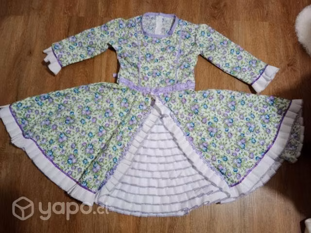 Vestido talla 10,12 con falso impecable