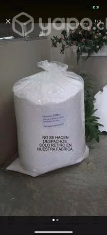 Relleno Perlitas plumavit bolsa grande 250 litros