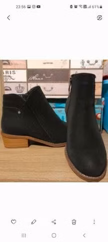 Botines gamuza 37