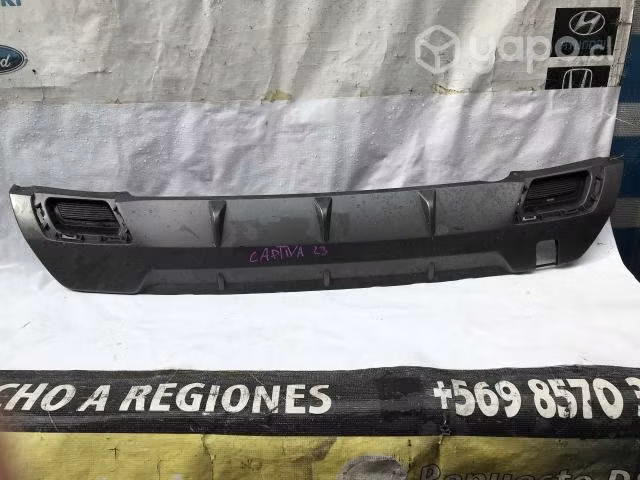 Spoiler parachoque trasero Chevrolet Captiva