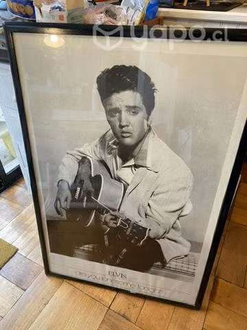Cuadro vintage Elvis Presley original - Imagen 2