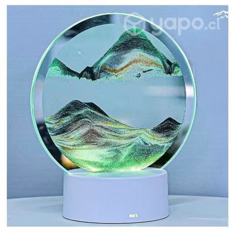 Lampara Arena Movediza Tridimensional Ax12