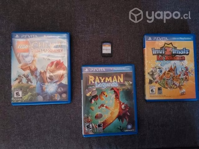 PS Vita, 4 Juegos Y Cargador