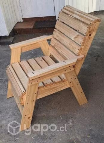 Sillón madera