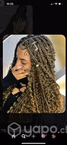 Peinados para ocasión Trenza africana