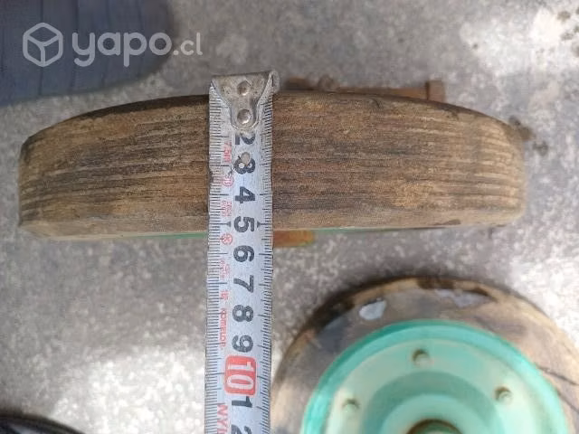Ruedas de goma