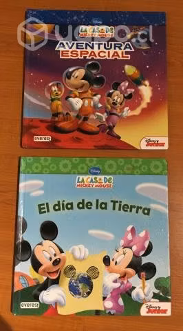 Libros Disney serie "La casa de Mickey Mouse"