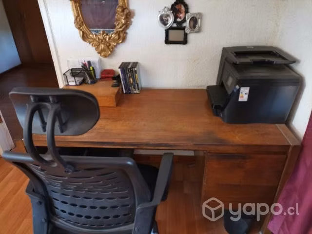 Escritorio Antiguo + Silla - Imagen 2