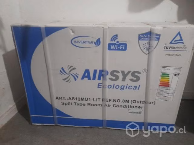 Aire acondicionado nuevo marca AIRSYS MODELO 9000