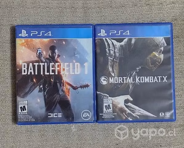 Pack x2 Juegos PS4