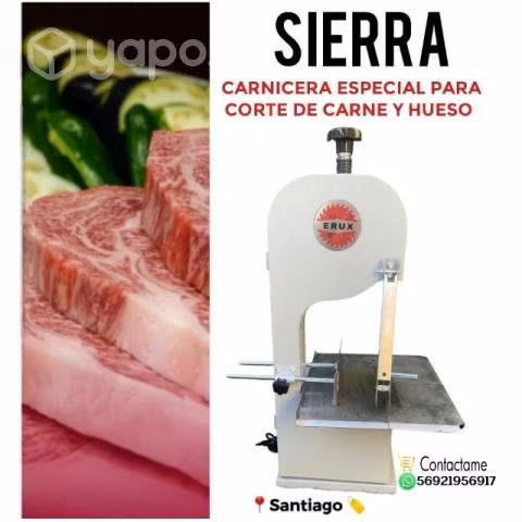 Sierra Cortadora de Carne y Huesos Sobremesa