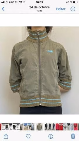 Poleron/chaqueta the north face