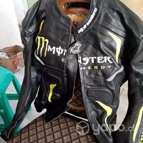 Impecable chaqueta de cuero talla S - Imagen 3