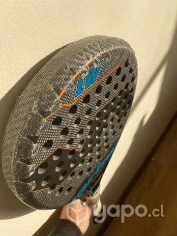 Pala padel VARLION BLACK SERIE LW CARBÓN 3.0