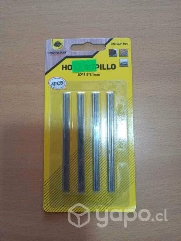 Hoja de cepillo 4 pcs