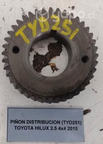 Pinon Distribucion (TYD251) Toyota Hilux 2.5 2015