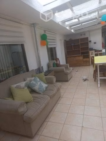 Salón tipo pérgola para cumpleaños