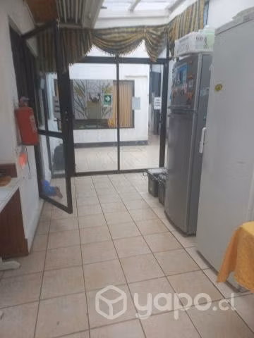 Salón tipo pérgola para cumpleaños