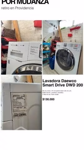Lavadora secadora