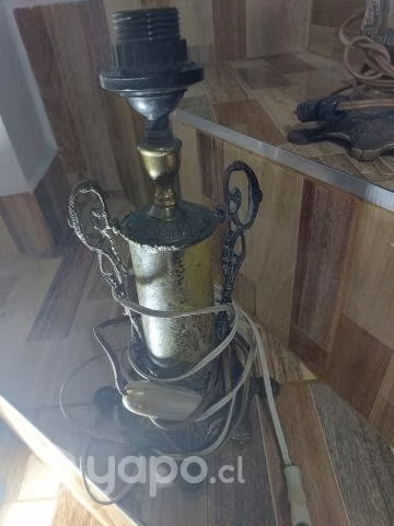 Lampara de bronce