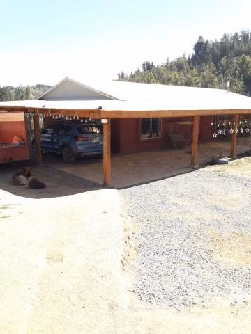 Parcela con Casa, Quincho, Piscina sector Pulpería