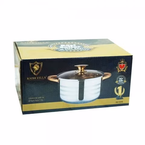 Bateria de cocina ollas en acero quirurgico Kaisa