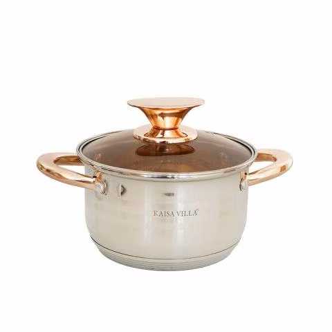 Bateria de cocina ollas en acero quirurgico Kaisa