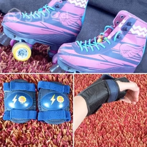 Patines SOY LUNA y accesorios de protección