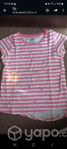 Poleras talla 4,6 y 6 - Imagen 3