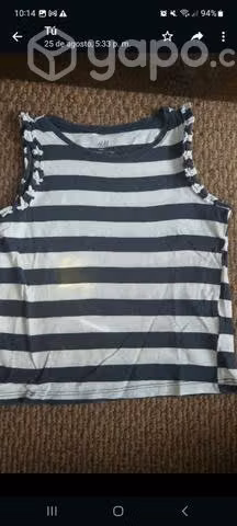 Poleras talla 4,6 y 6
