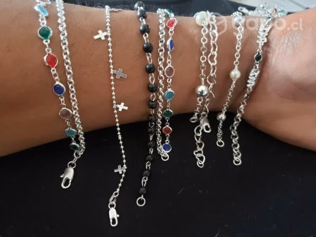 Pulseras de plata