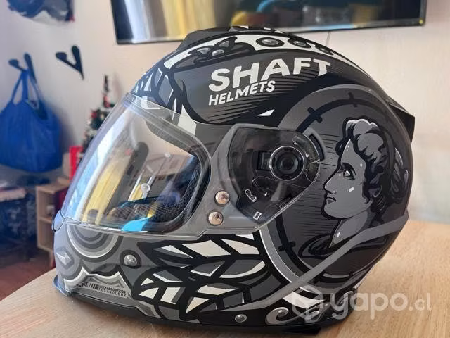 Casco integral Moto Shaft Helmets talla L