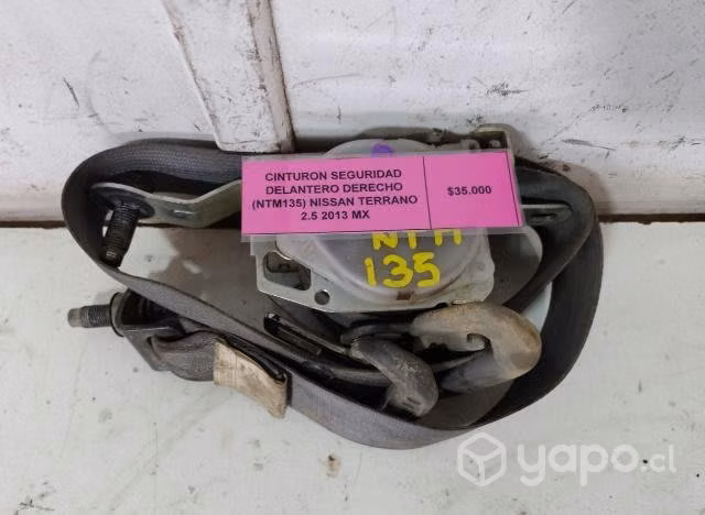 Cinturon Seg del der (NTM135) Nissan Terrano 2013