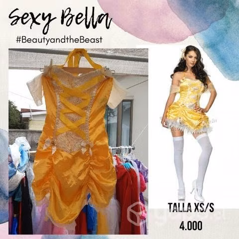 Disfraz Sexy La Bella y la Bestia