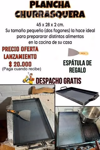Plancha churrasquera