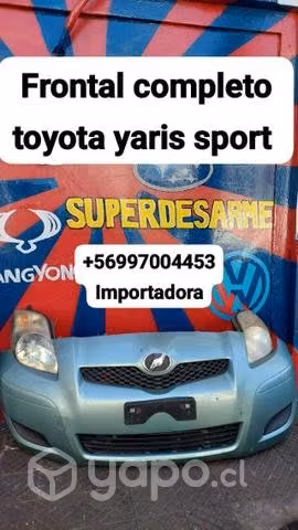 Frontal completo Toyota yaris sport